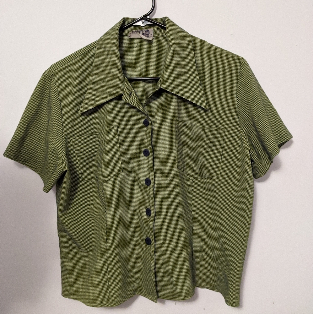 Vintage Collared Button Up